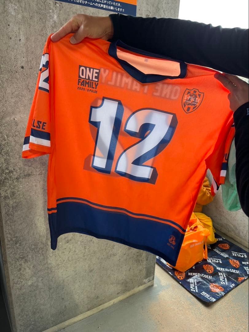 清水エスパルス 住吉ジェラニレショーン アメフトシャツ 清水