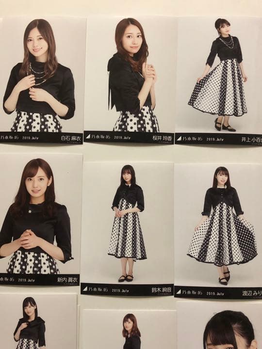 生写真 ネイビー 乃木坂46 WEBSHOP限定 乃木坂46 OFFICIAL WEB SHOP