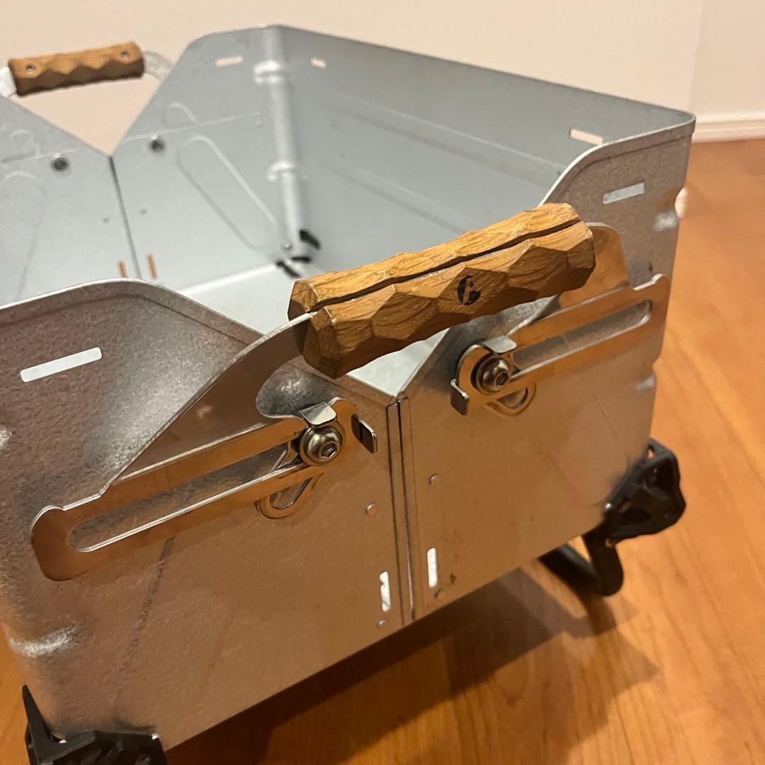 シェルフコンテナ 25 アシグリップ サイドバー レッグ付き 2