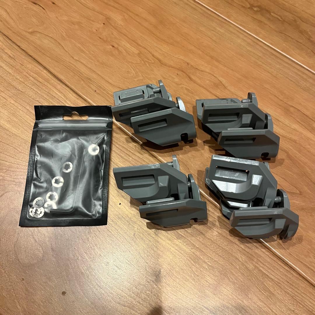 シェルフコンテナ 25 アシグリップ サイドバー レッグ付き 2