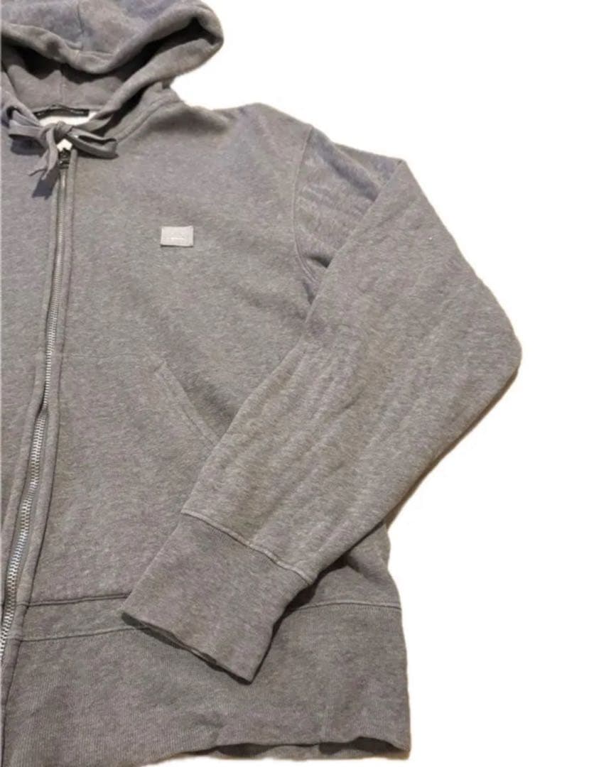 ACNE アクネスタジオ　パーカー　メンズ　フーディ　グレー　S