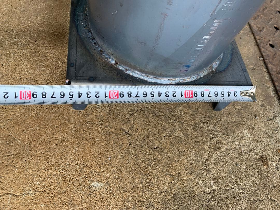 廃油ストーブ 煙突アダプタ付き80mm、100mm,106mm煙突使えます⓶