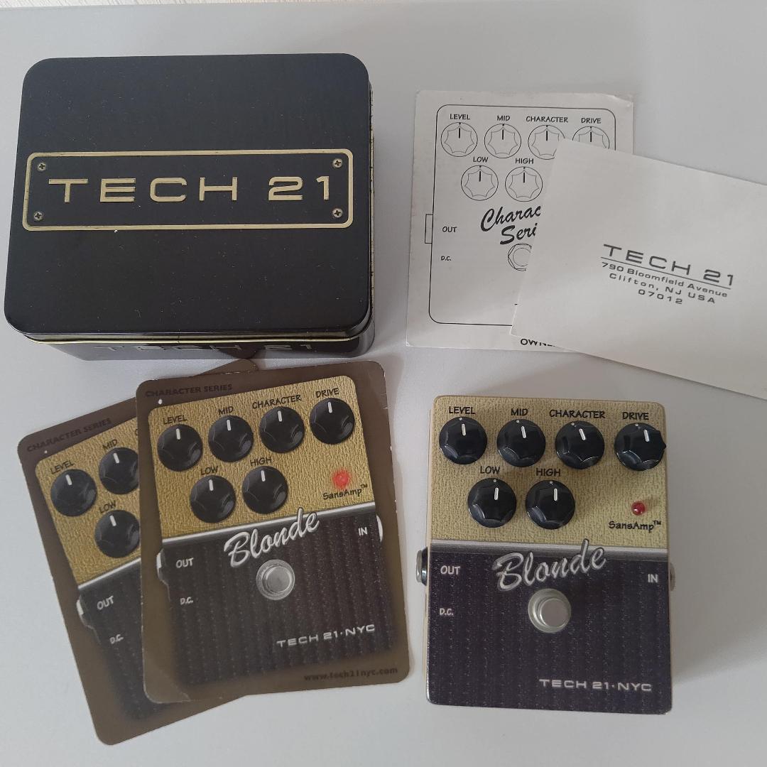 専用：TECH 21 SANSAMP Blonde V1 ギター TECH21 Sansamp Blonde V1