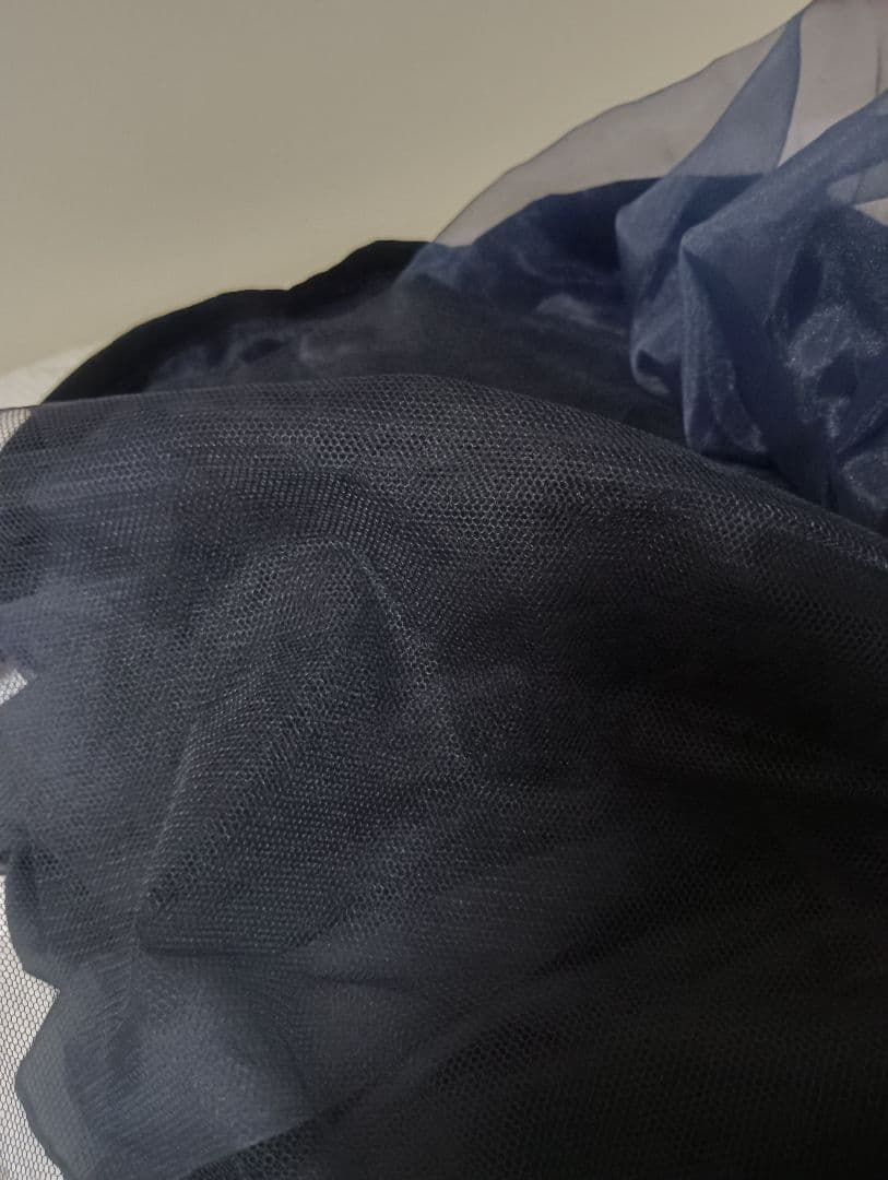 みか！パーティードレス ブラック ワンピース　ベッチン　ベロア　ベルベット