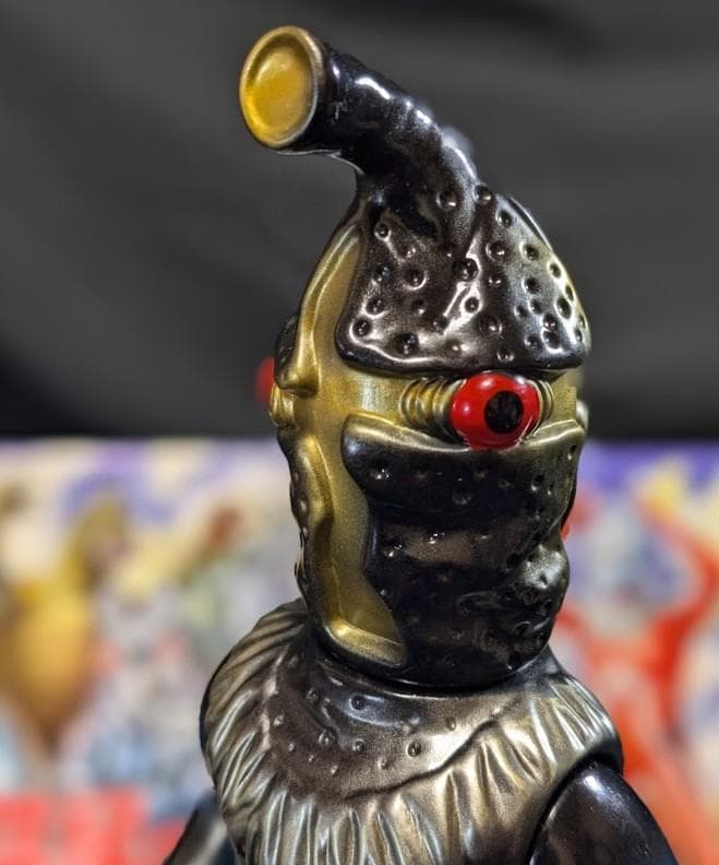 ケムール人＋ミニ「ウルトラQ」登場宇宙人（マーミット）ソフビフィギュア