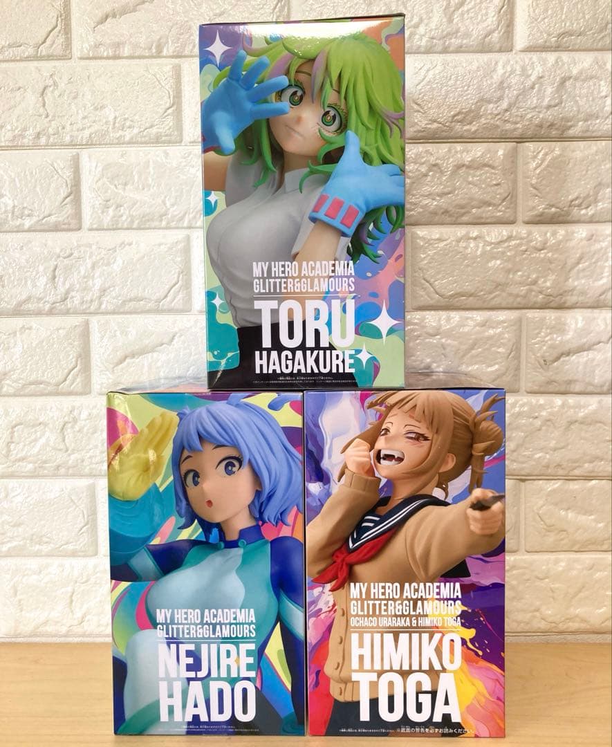僕のヒーローアカデミア GLITTER&GLAMOURS フィギュア 葉隠 梅雨 波動