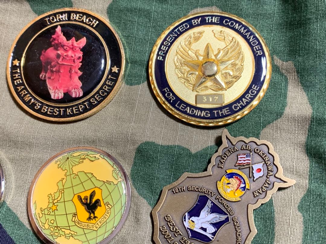 米軍基地放出品　チャレンジ　８枚セット