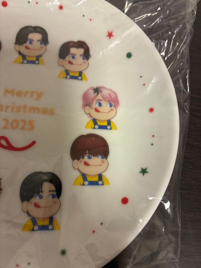 【新品未使用】FUJIYA x  Man オリジナルクリスマスプレート