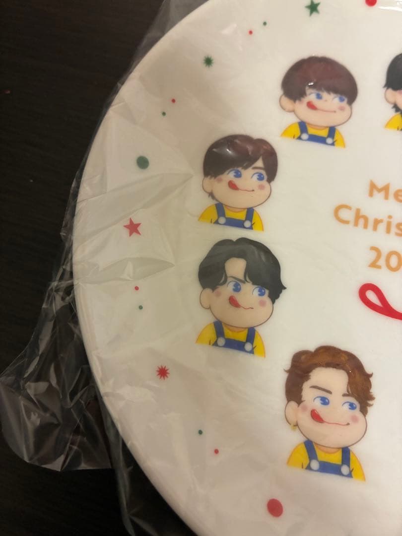 【新品未使用】FUJIYA x  Man オリジナルクリスマスプレート