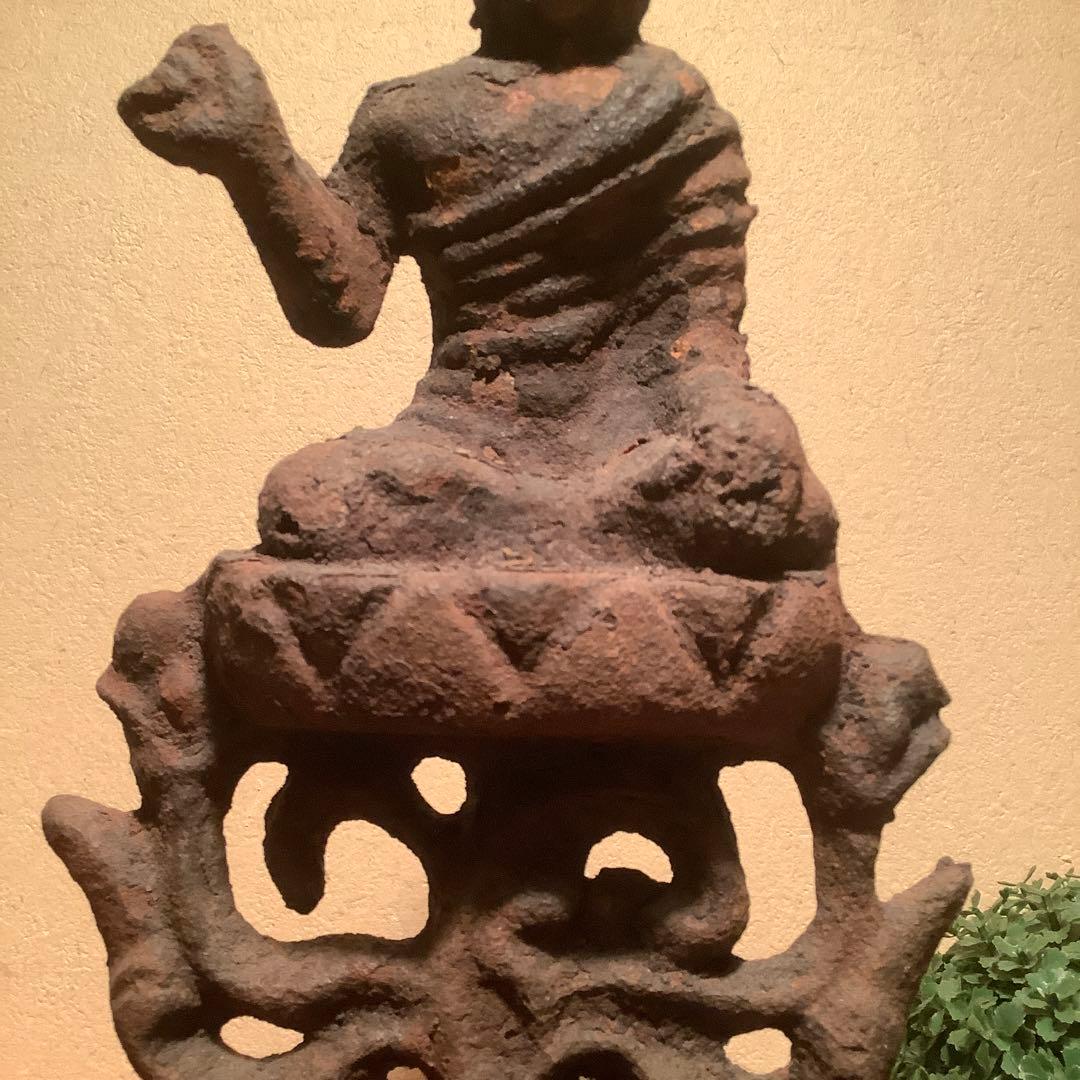 朝鮮・高麗仏「釋迦摩尼像古鉄仏」朝鮮三国・高句麗・百済・新羅・古鉄発掘