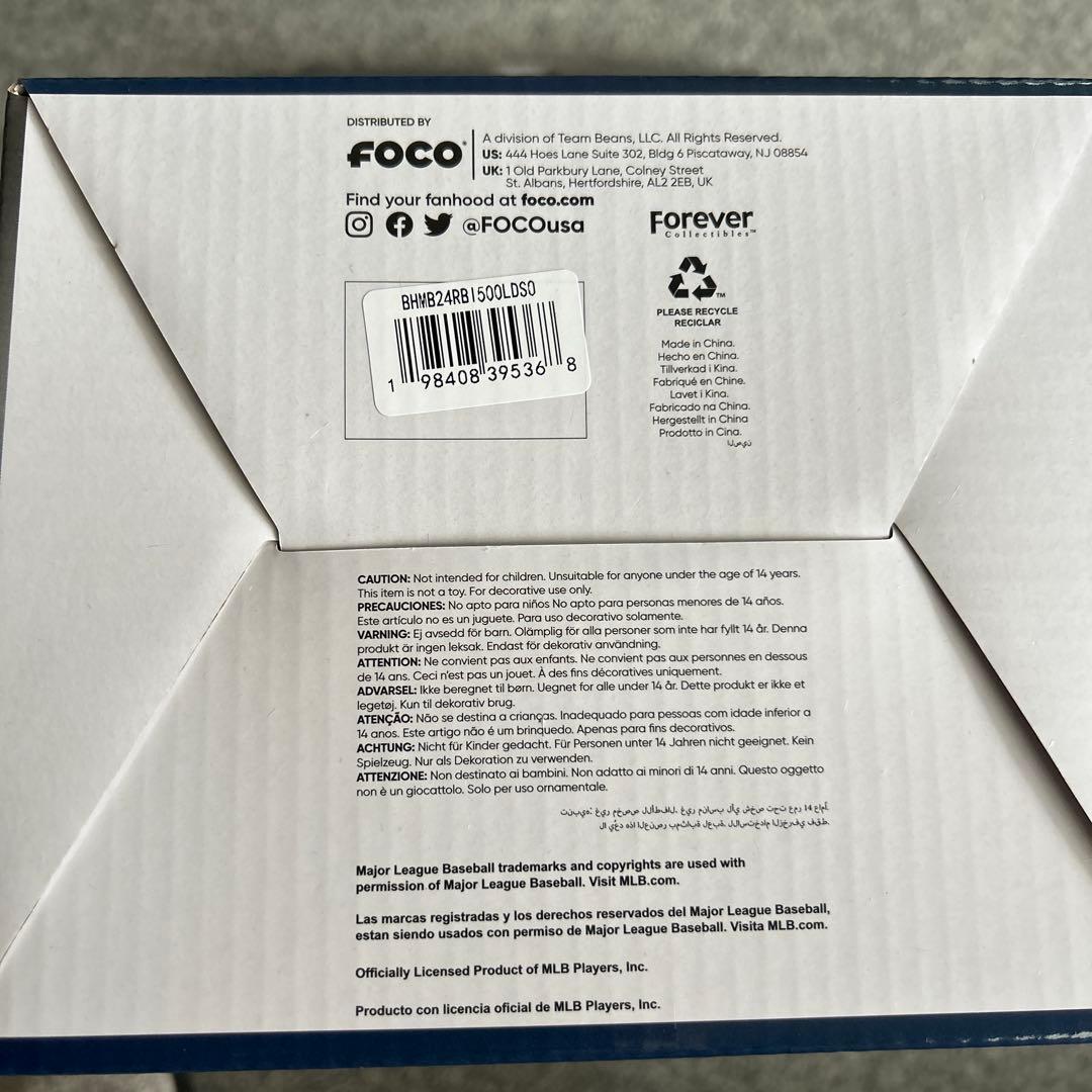 大谷翔平ボブルヘッド MLB通算500打点記念 foco社224個限定