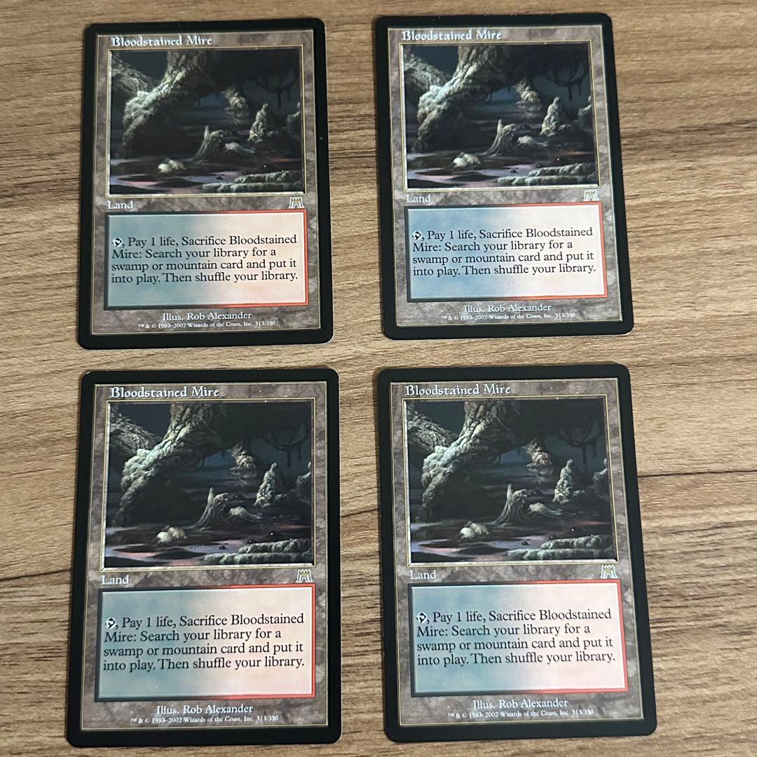 MTG 血染めのぬかるみ　英語　4枚　オンスロート 血染めのぬかるみ [ONS] Foil 【BIGWEB | MTG】日本最大級の激安カード