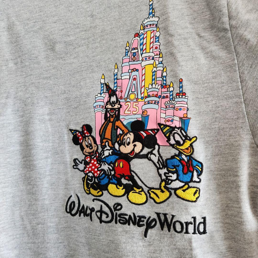 25周年 WDW ディズニーワールド Tシャツ マジックキングダム 90´S 】激