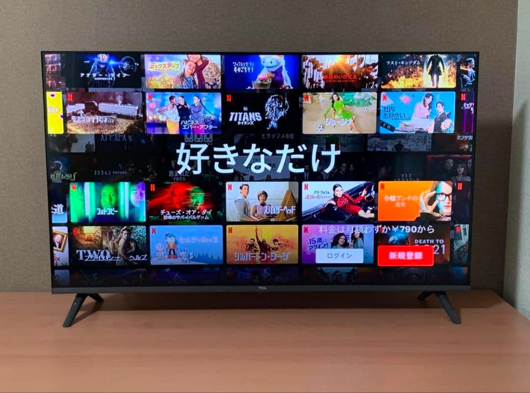 TCL 32型 スマートテレビ ネット動画️⭕️地上波BSCS 未使用に近い