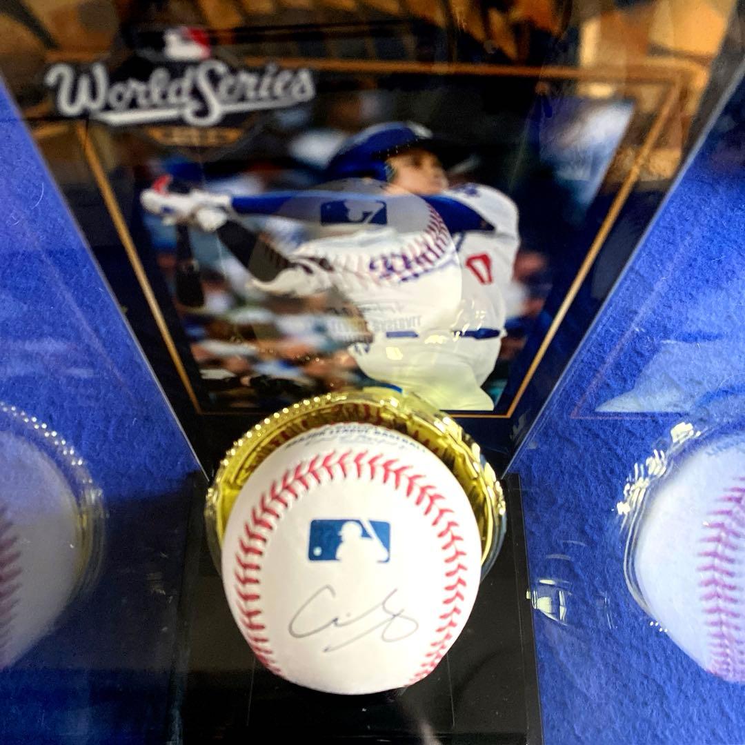 ドジャース 大谷翔平選手 直筆サイン MLB試合球 2025ディスプレイケース付