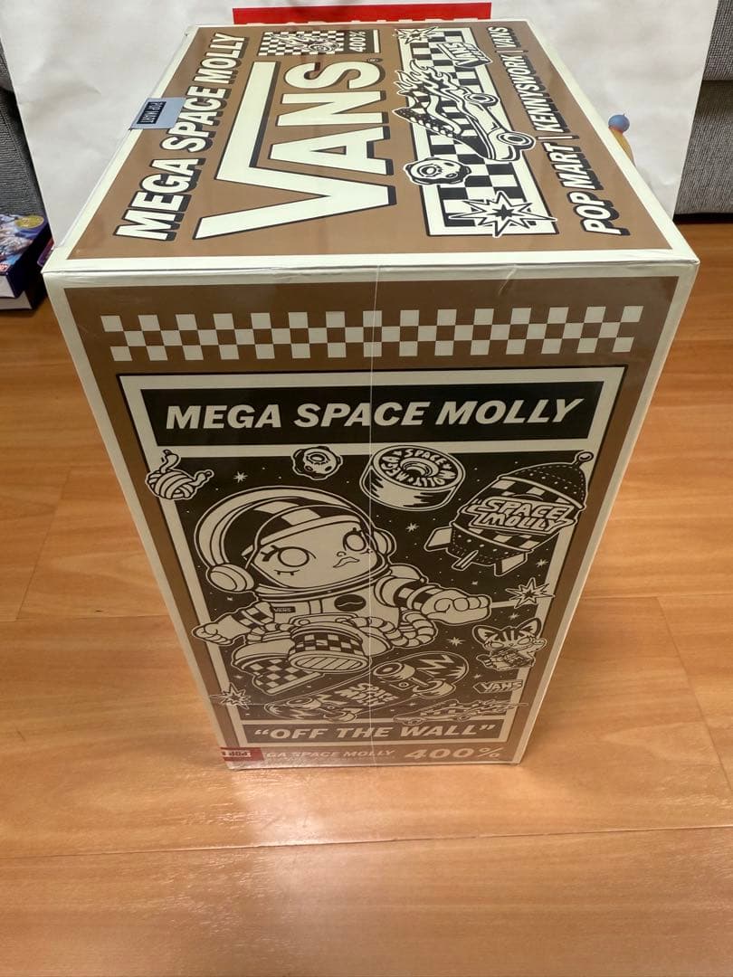 POPMART MEGA SPACE MOLLY 400% VANS 新品未開封