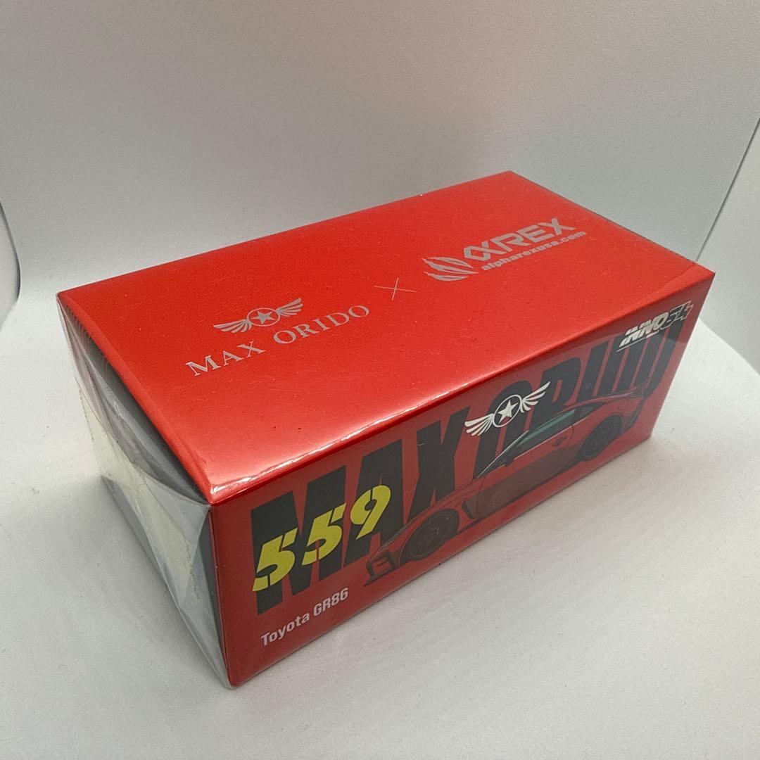 オートサロン限定 inno64トヨタ GR86 MAX ORIDO