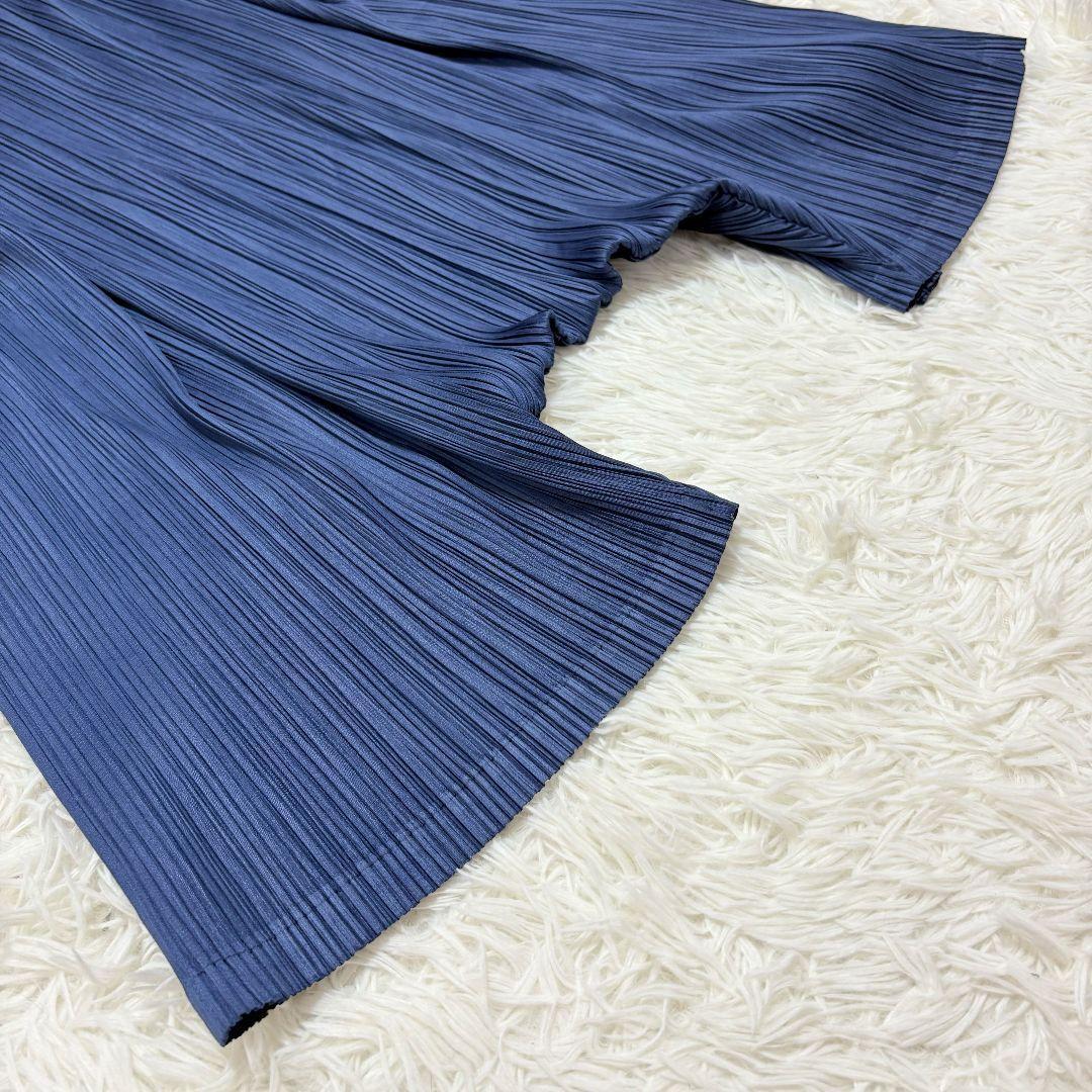 ✨極美品✨ 希少 プリーツプリーズ イッセイミヤケ サルエルパンツ ネイビー