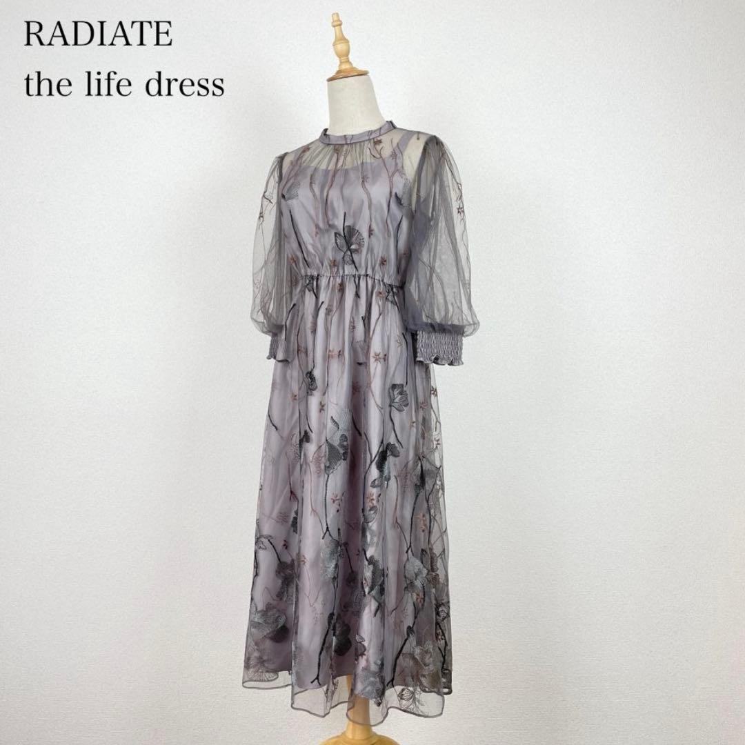 RADIATE the life dress 刺繍 オケージョンドレス