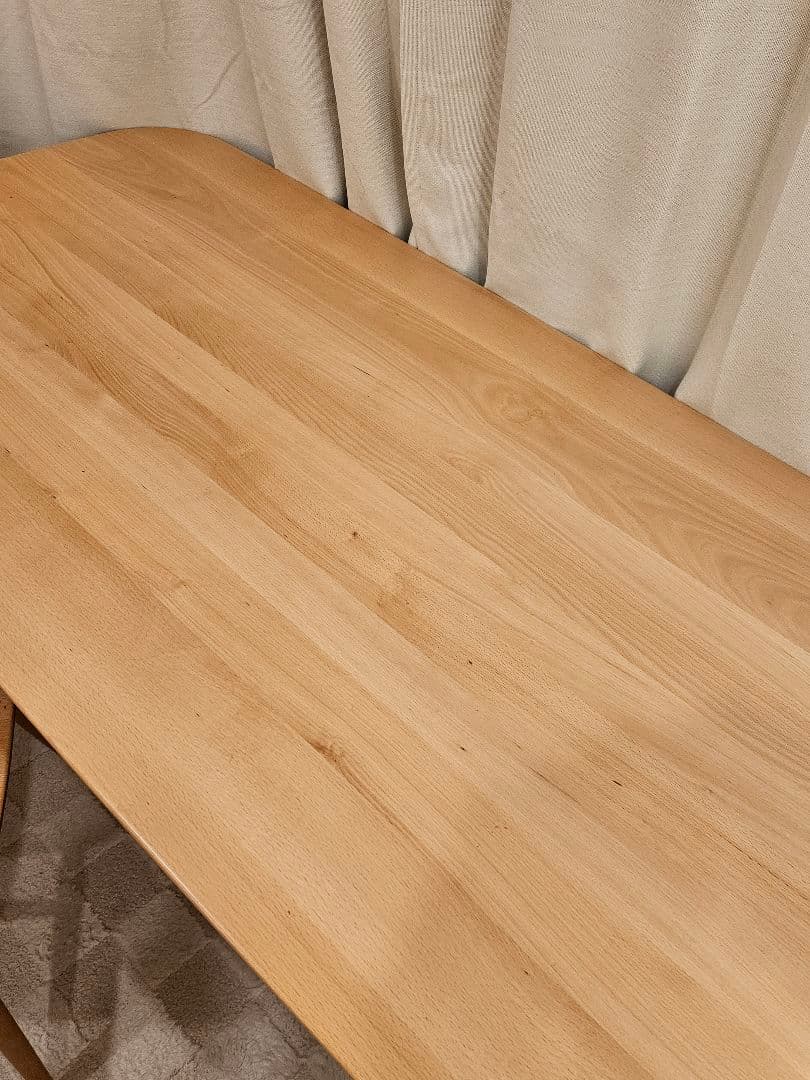 無印良品　ブナ材テーブル　150cm