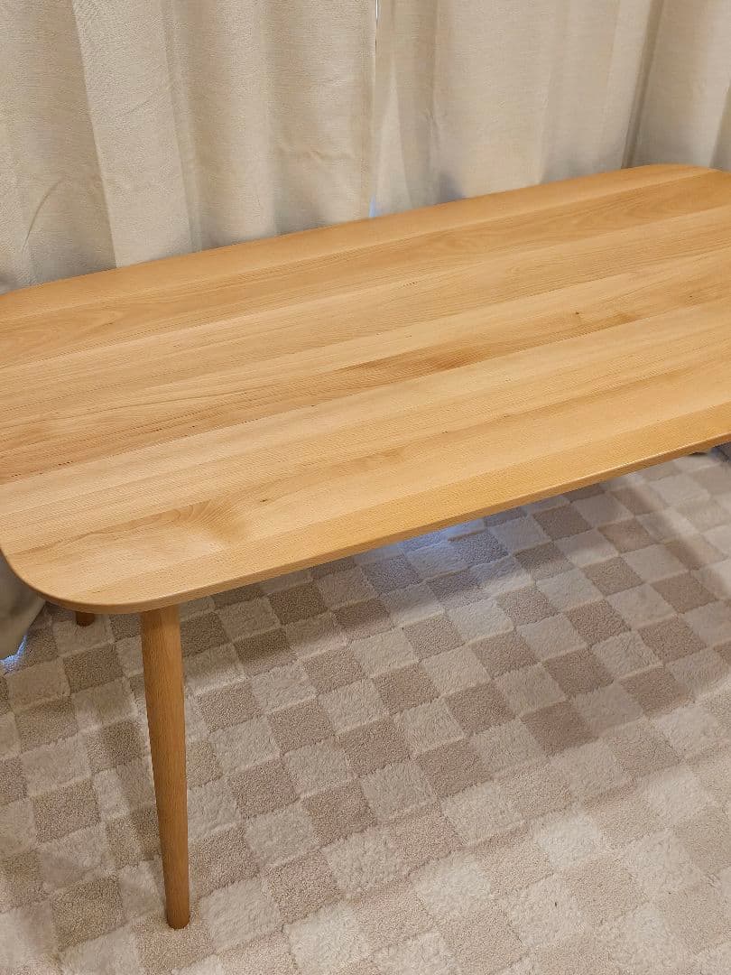 無印良品　ブナ材テーブル　150cm