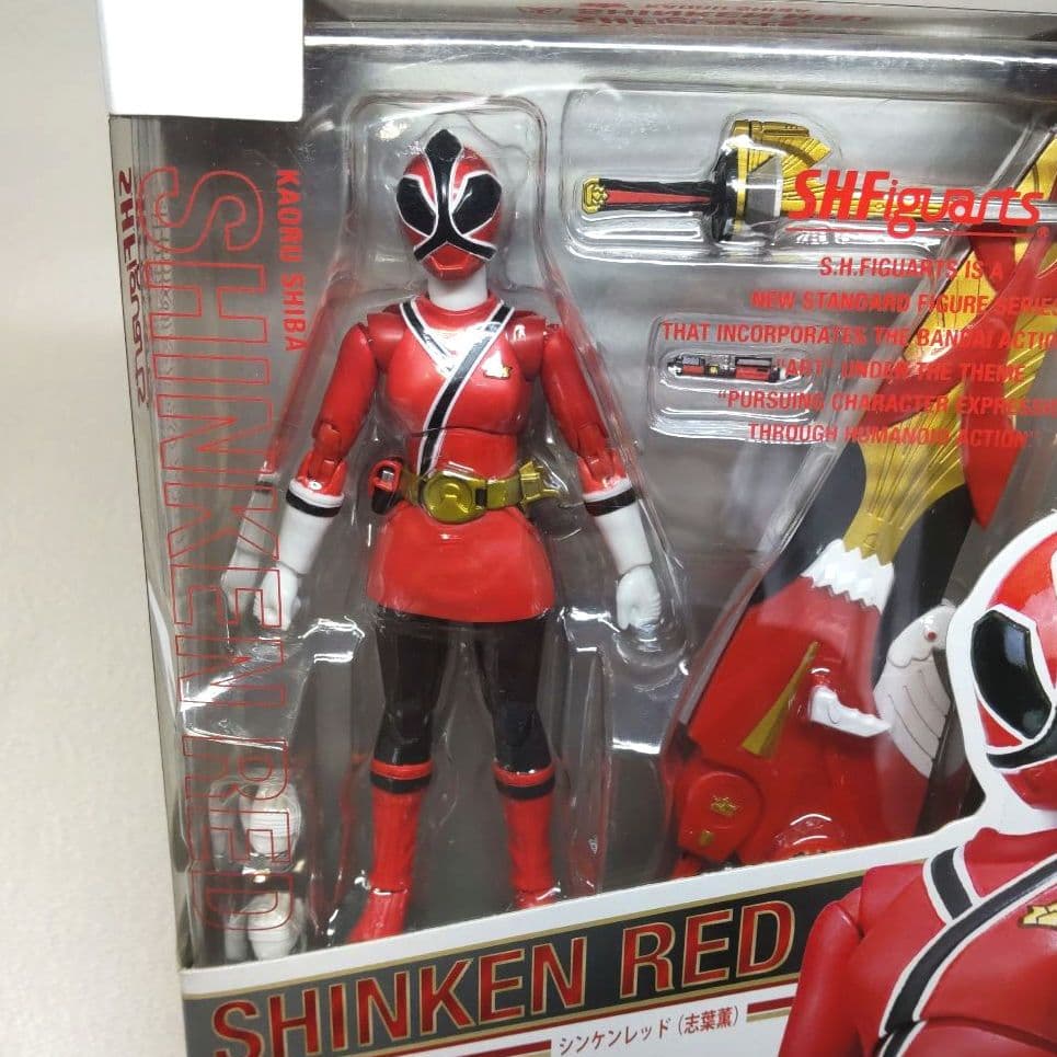 〈新品未開封〉S.H.Figuarts シンケンレッド（志葉薫） シンケンジャー