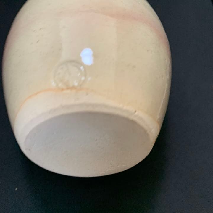 萩焼深川本窯　12代　田原陶兵衛　七宝透し杓立　　杓立