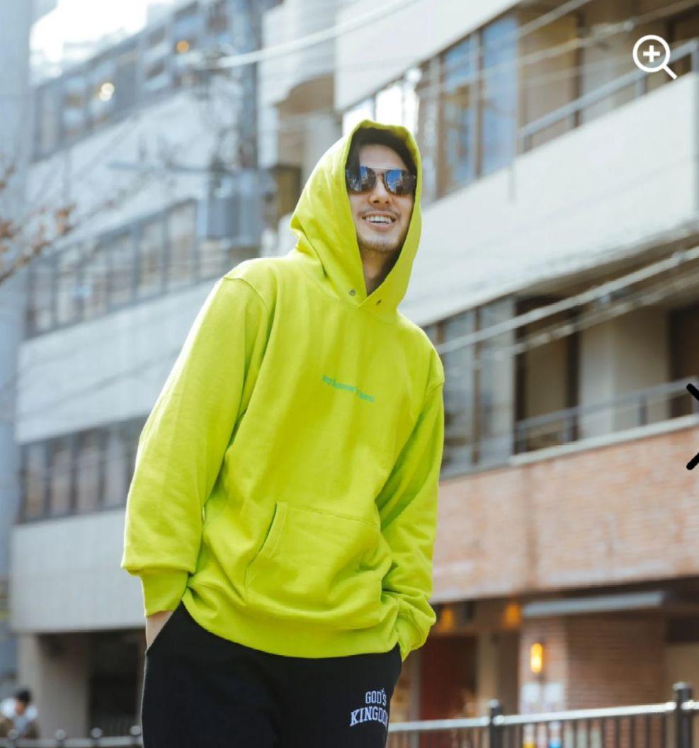 新品♡未使用♡藤井風my flower's hereフーディフレッシュグリーン花