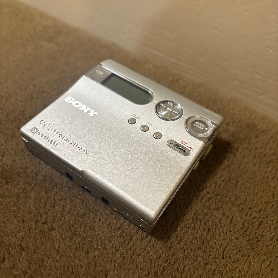 美品】SONY Net MDウォークマン MZ-N910 SONY MDプレーヤー MZ-N910