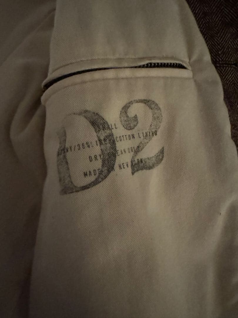 Dsecond 5ボタン ヘリンボーンワークJKT - メルカリ