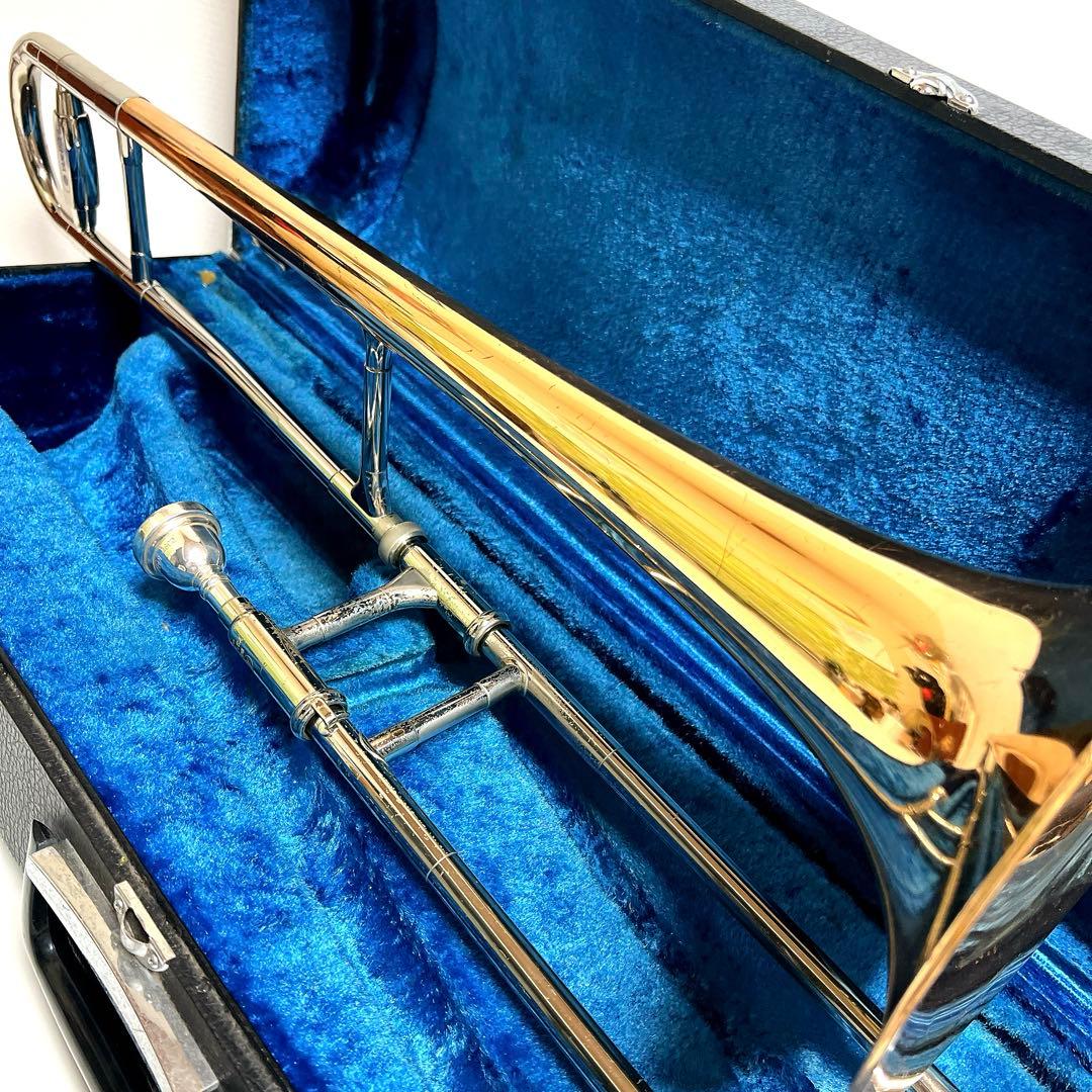 【銘機】YAMAHA テナートロンボーン YSL-651 ケース　赤ベル　希少