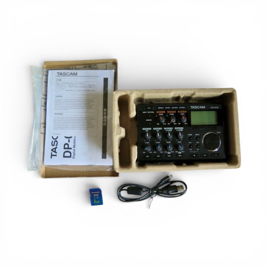 【美品】TASCAM DP-006 マルチトラックレコーダー MTR 電池駆動