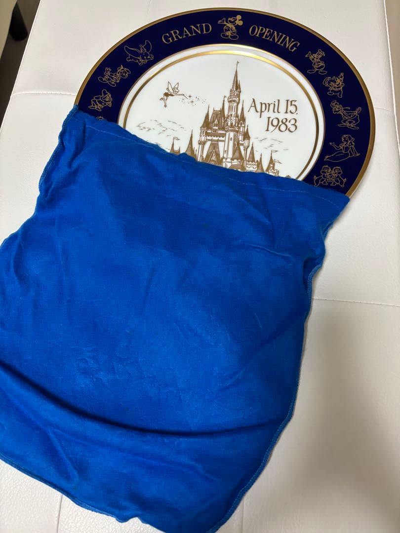 【非売品】1983年東京ディズニーランド開園記念プレート