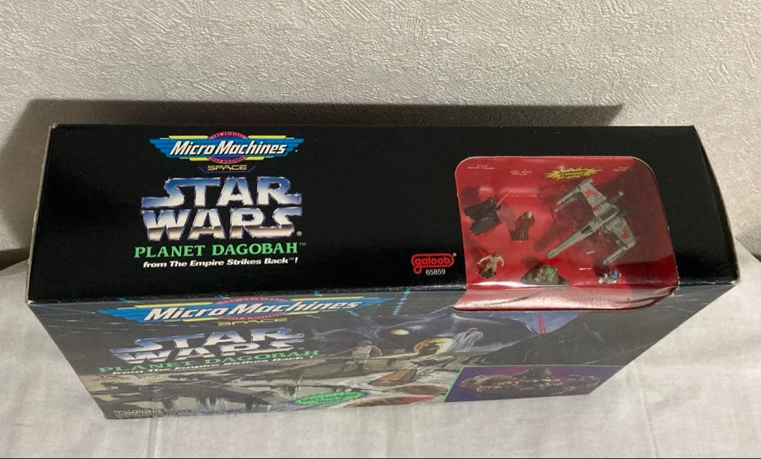 スターウォーズ　マイクロマシン　プラネットダゴバ　プレイセット