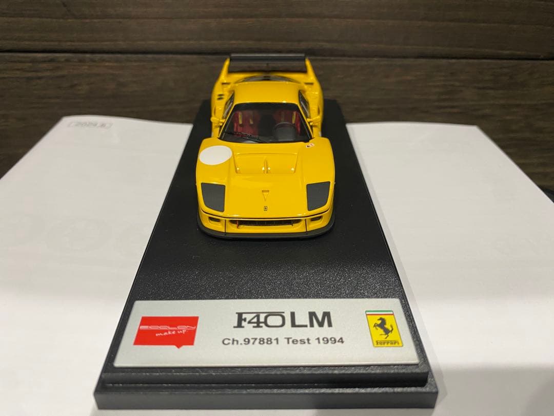 超希少MAKE UP Ferrari F40LM メイクアップ1/43フェラーリ
