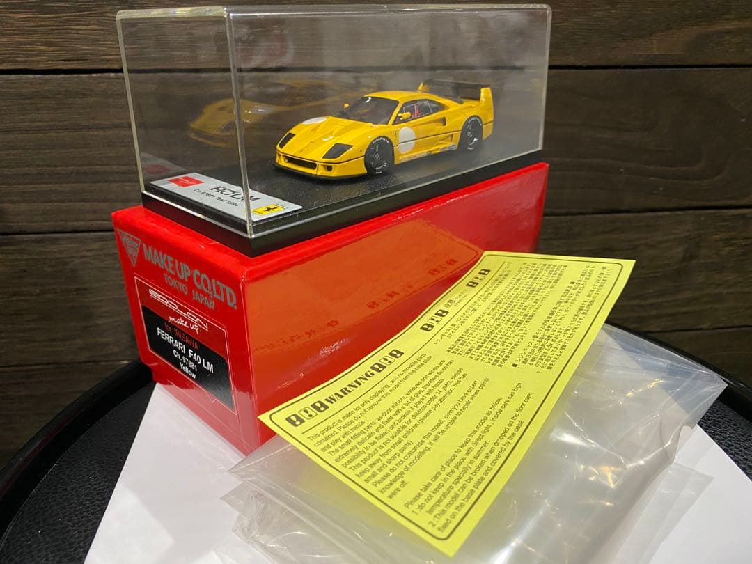 超希少MAKE UP Ferrari F40LM メイクアップ1/43フェラーリ