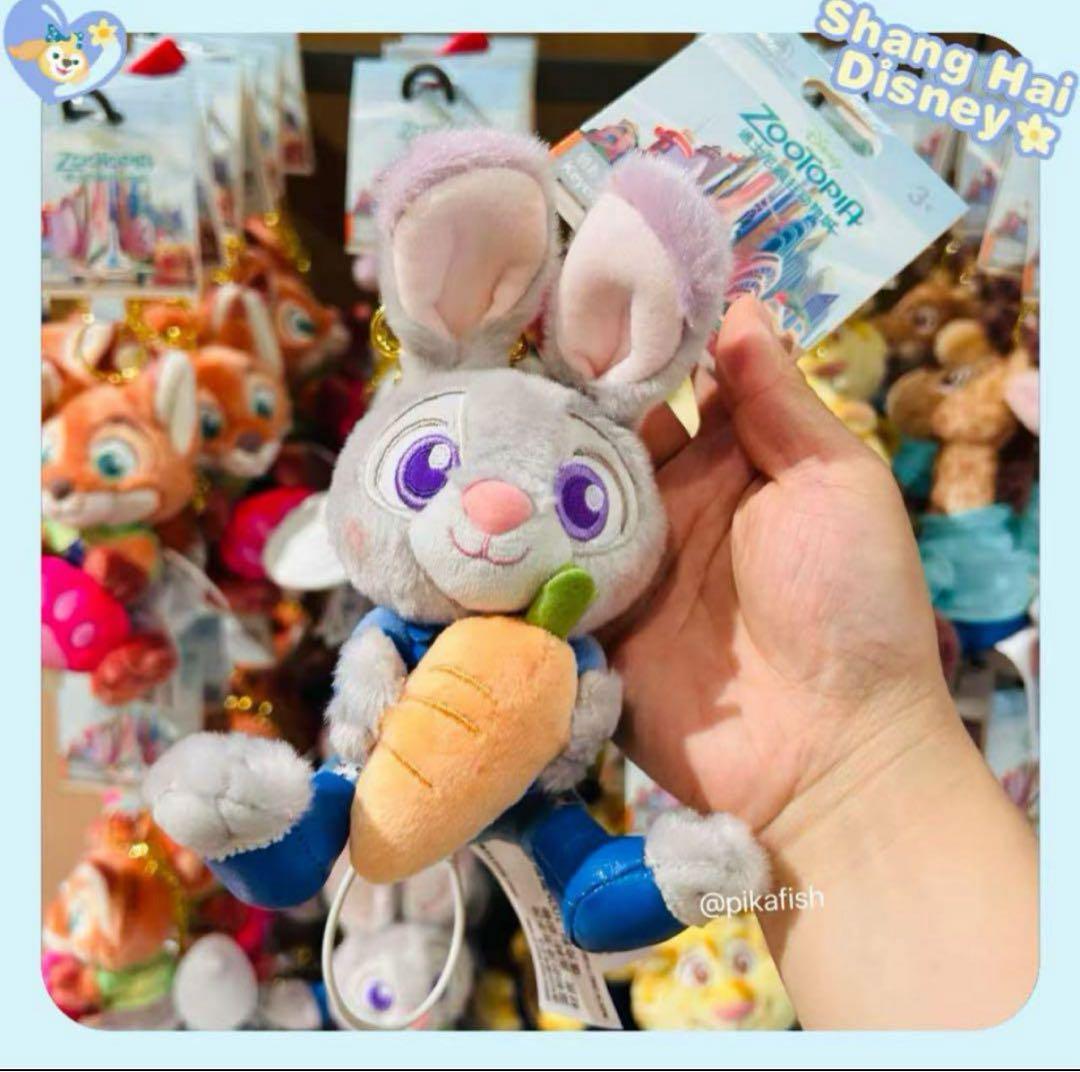即発送☆】ジュディ ズートピア 可愛い ぬいぐるみキーチェーン 上海
