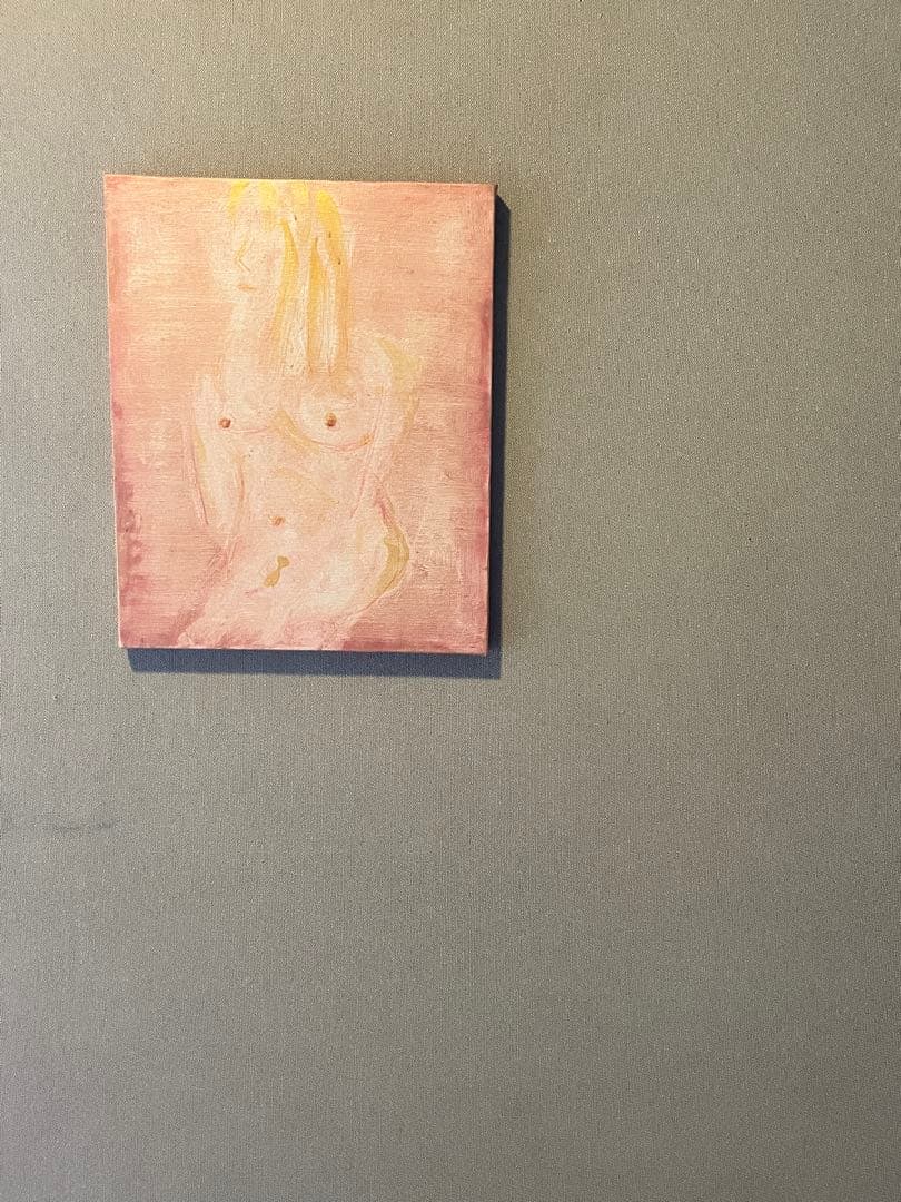 ドローイング　裸婦像　抽象画　raisins レーズン