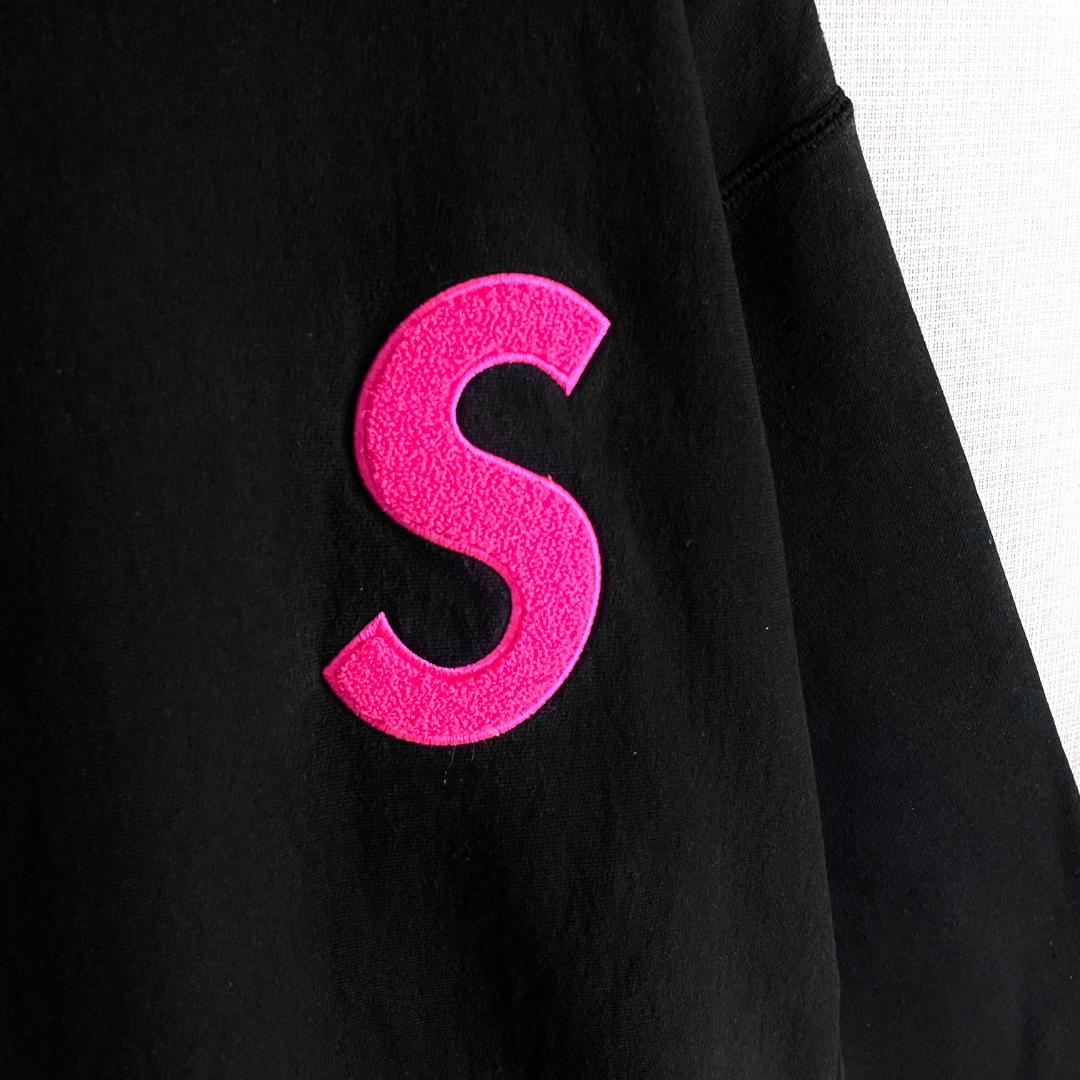 【最高デザイン☆大人気肉厚☆即完売モデル】シュプリーム Sロゴ刺繍パーカー