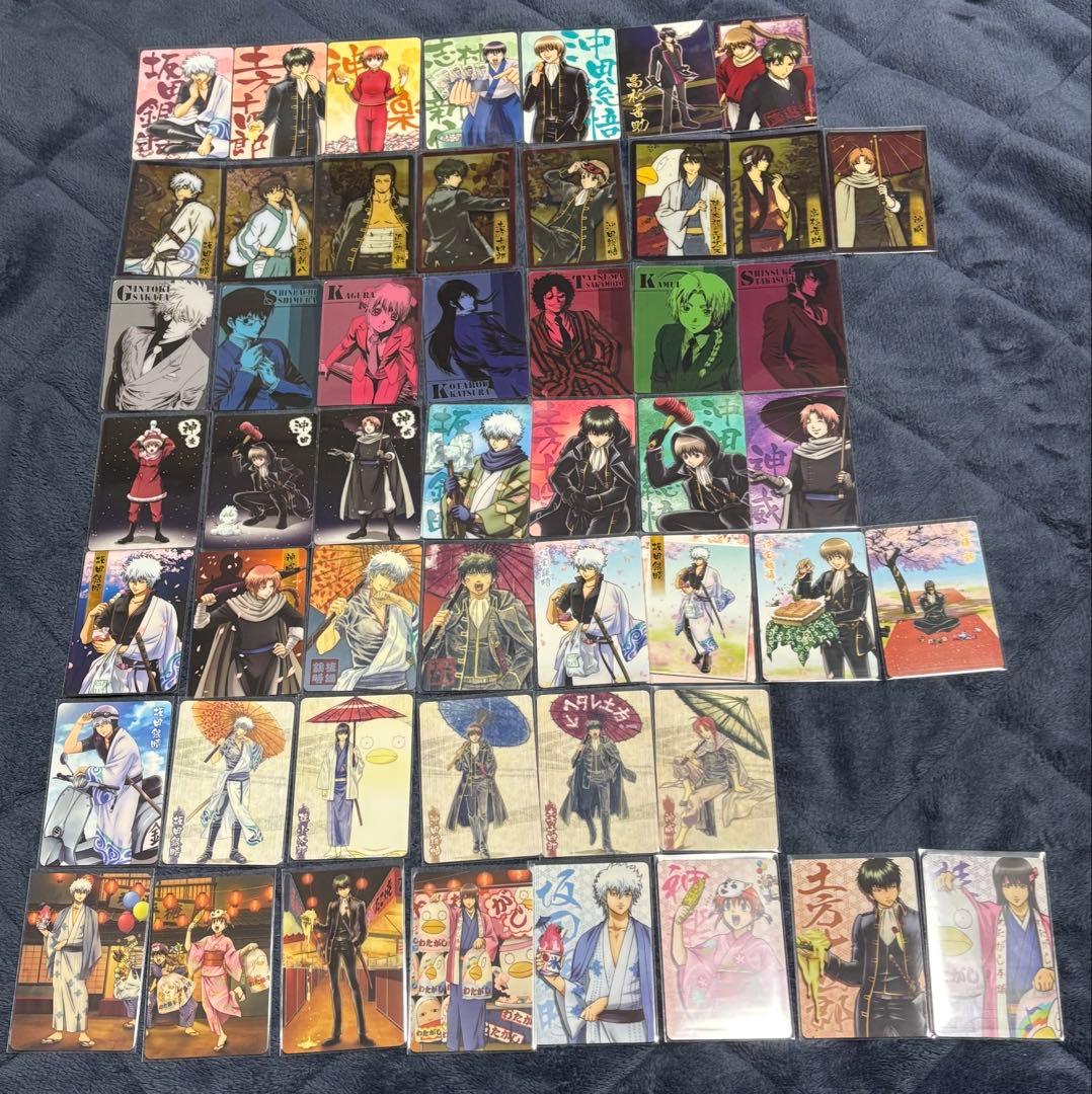 銀魂 クリアカード カードガム ウエハースカード まとめ売り【515枚】