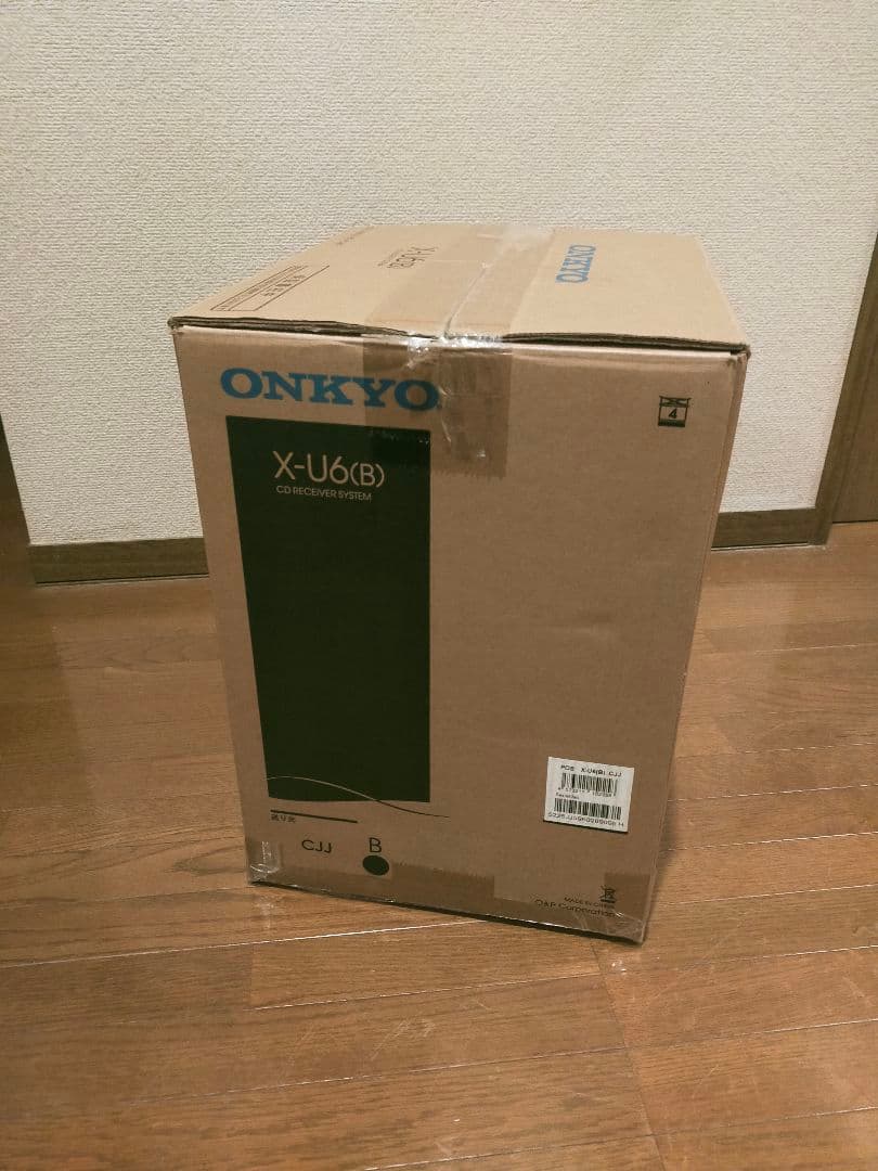 ONKYO X-U6(B) CD RECEIVER SYSTEM 未使用品 保証 - メルカリ