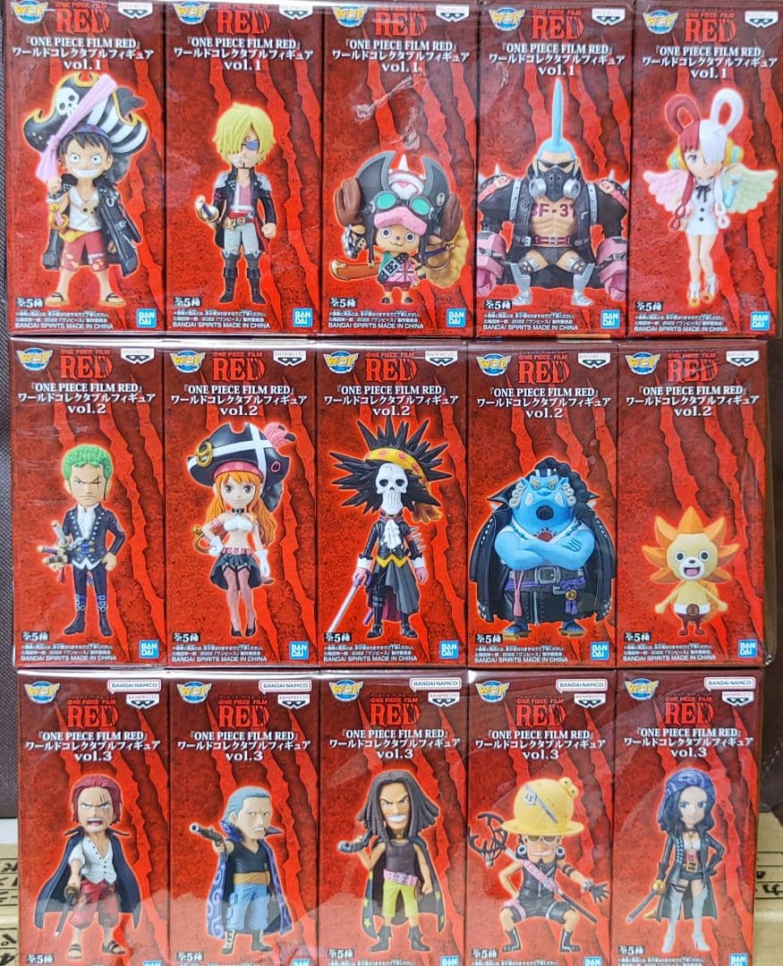 ①ワンピース フィルムレッド フルコンプ 一番くじ ワンピース FILM