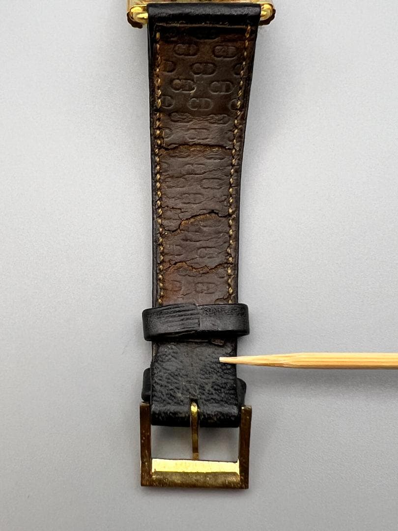 クリスチャンディオール 59.122 ホワイト クオーツ レディース 時計 不動