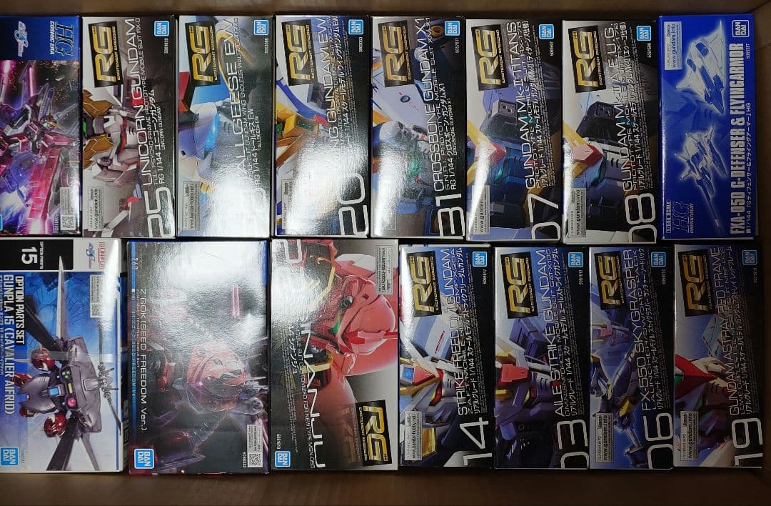 ガンプラまとめ売り 24点セット HG RG MG G-セルフ等 - メルカリ