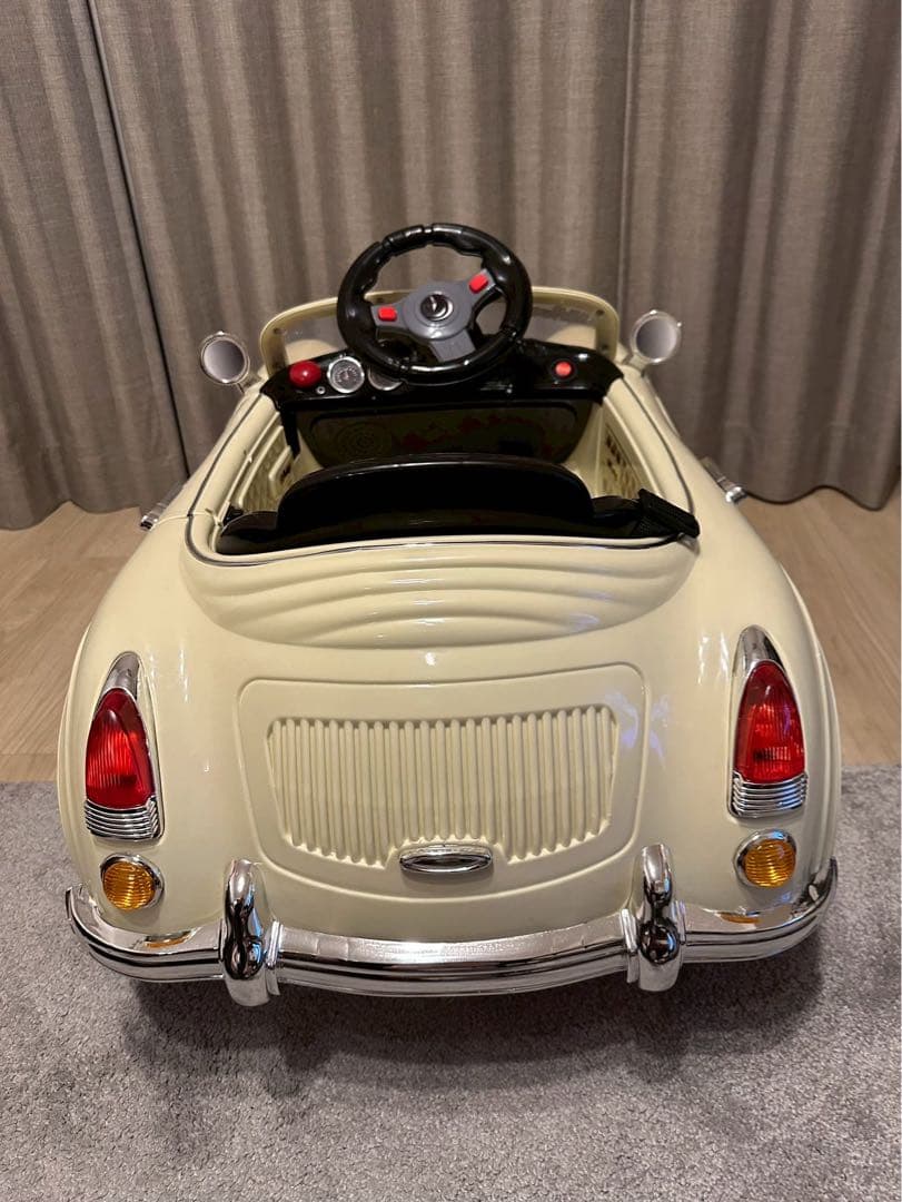 【装飾花＆カゴ付き】電動乗用ラジコンカー　結婚式　リングガール　リングボーイ