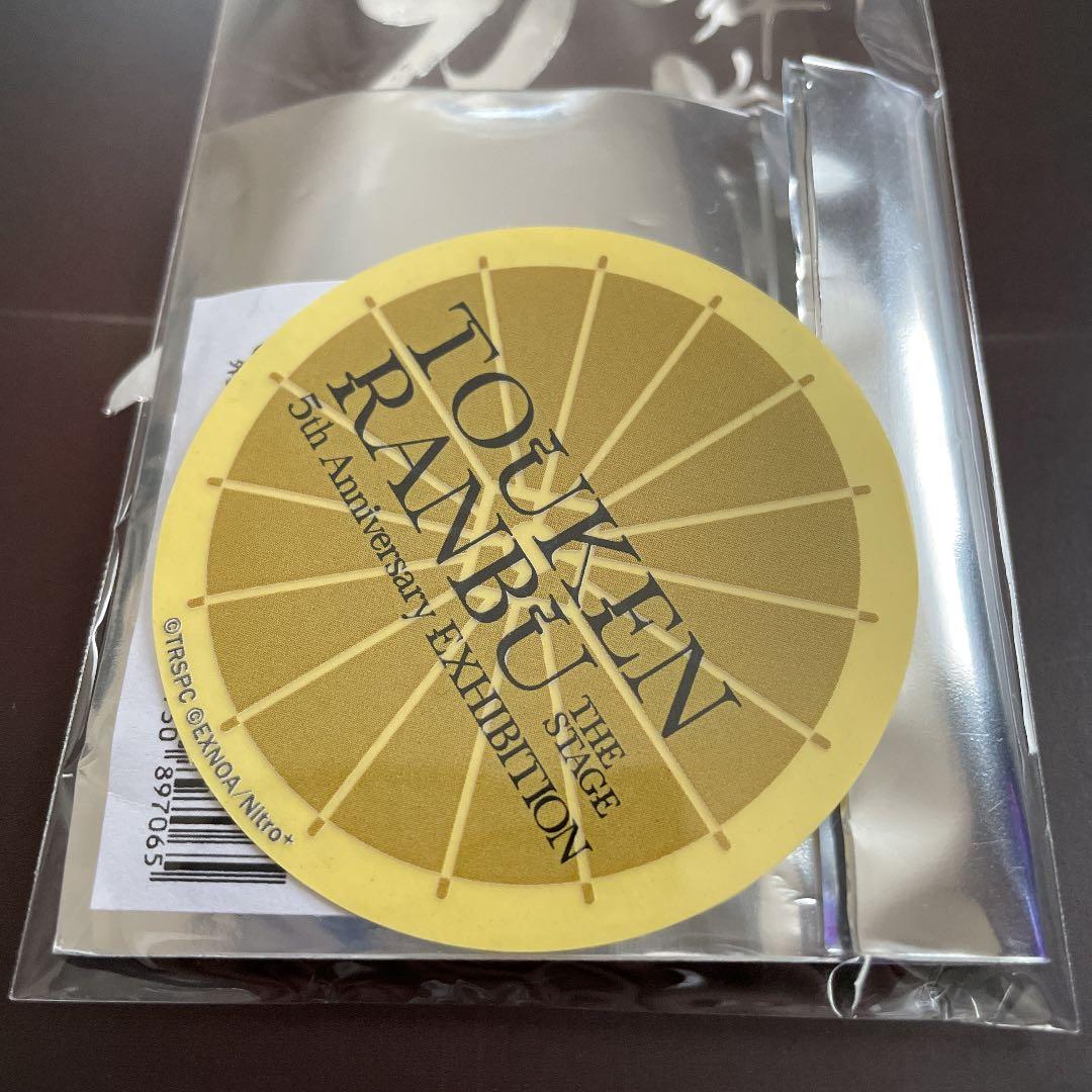 舞台 刀剣乱舞　５周年展　三日月宗近 アクリルカード・缶バッジ