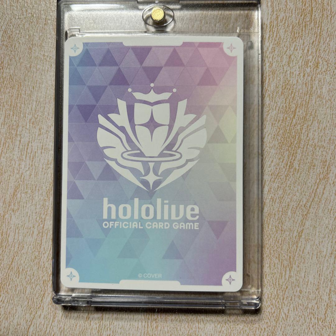 Y*中様 百鬼あやめ　推しホロ　SEC サイン　ホロライブオフィシャルカードゲー