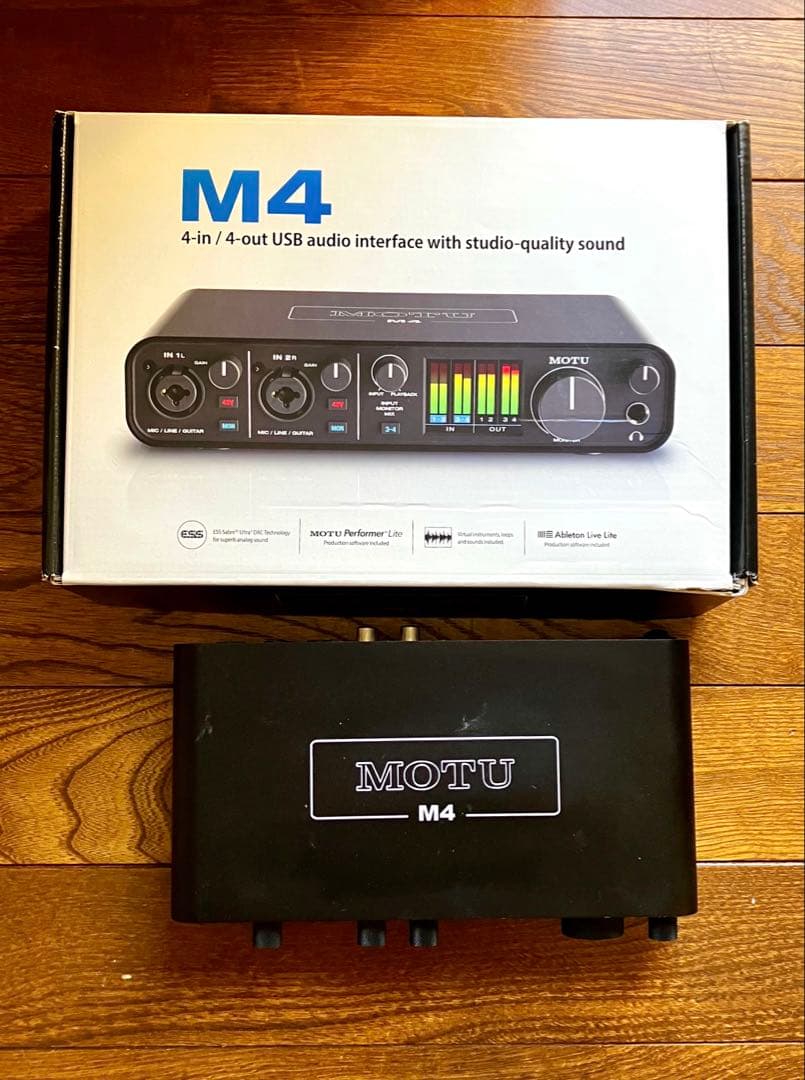 MOTU M4 オーディオインターフェイス 訳あり - メルカリ