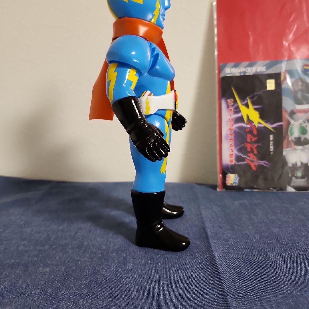 東映レトロソフビコレクション イナズマンF 新色 約28センチ 早い者