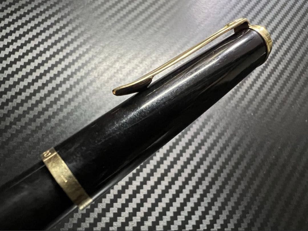 ペリカン 万年筆 美品 400NN M&K ブラックストライプ F